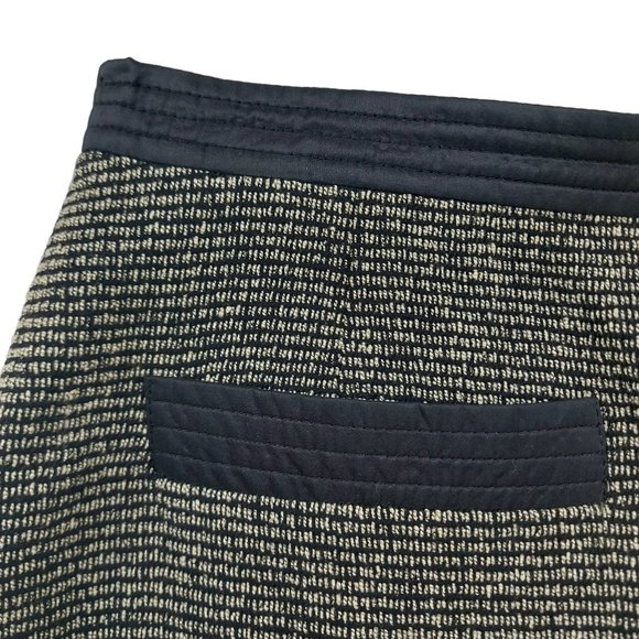 Max Mara Heathered Knit Pencil Skirt Womens 8 Gray Black Wool Blend Knee Length - Picture 4 of 12
